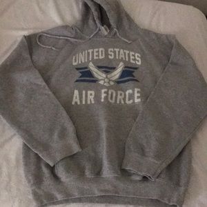Us Air Force gray hoodie